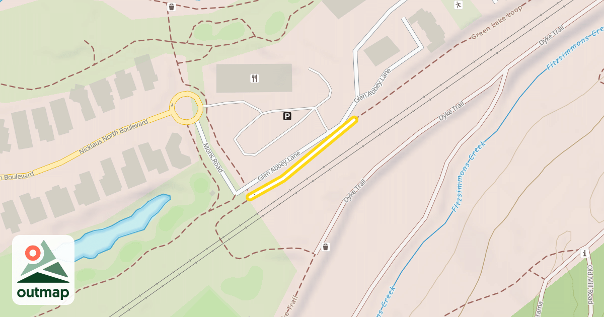 Map of Green Lake Loop