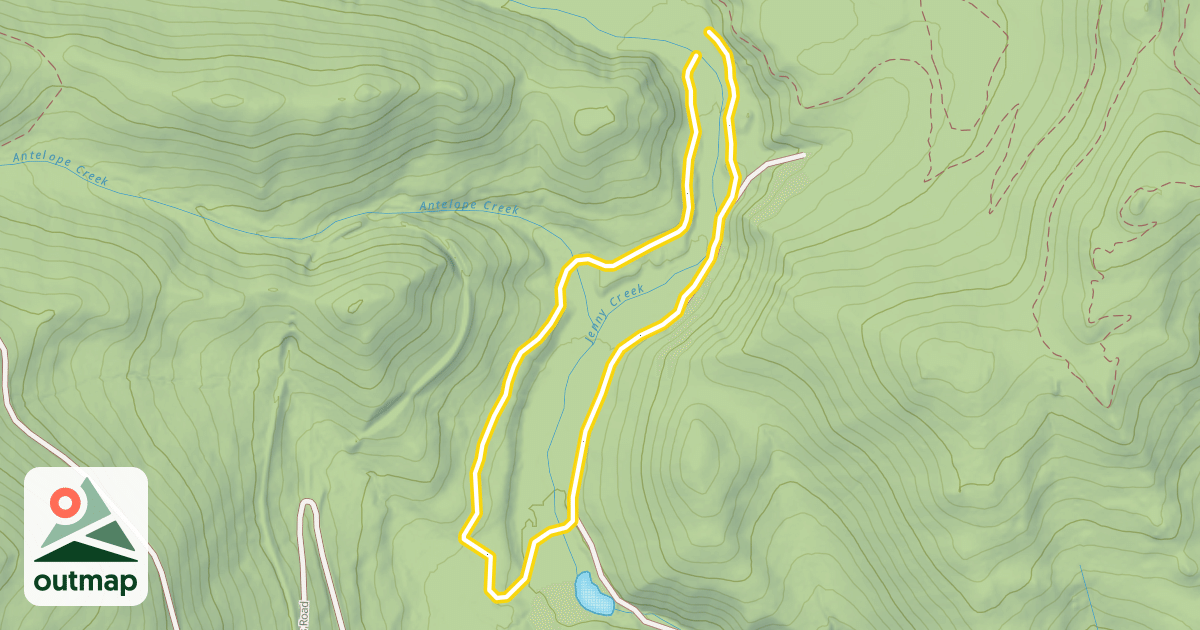 Map of Zarlengo Loop