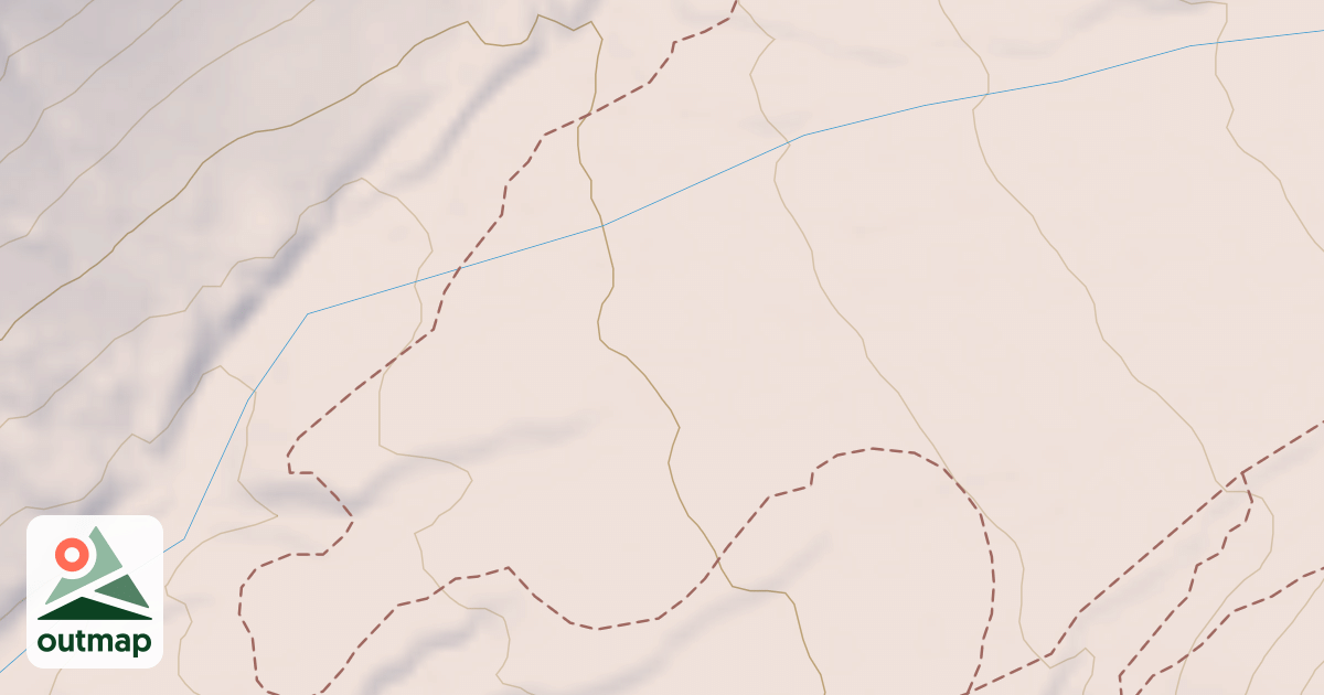 Map of Bar Canyon Trail
