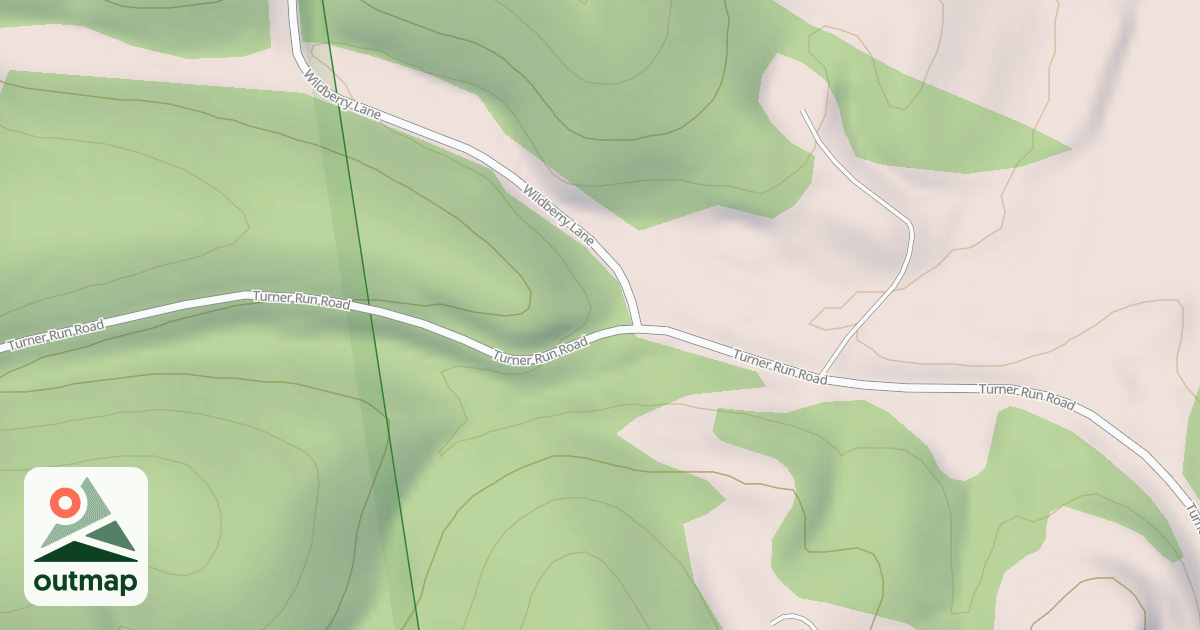 Map of GAULEY RIDGE