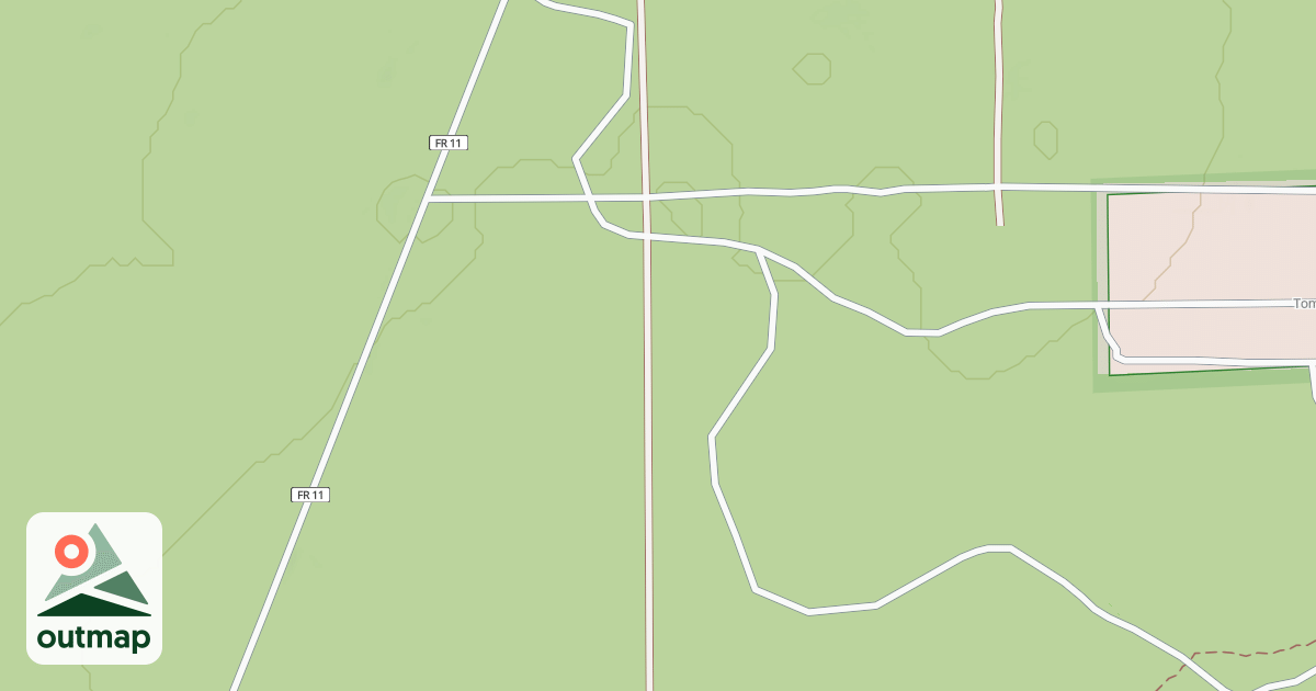 Map of Longleaf Trail