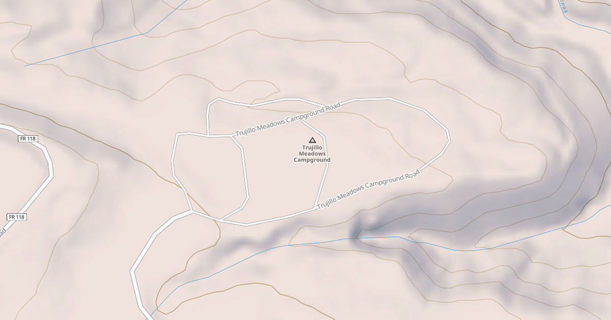 Map preview of TRUJILLO MEADOWS CG