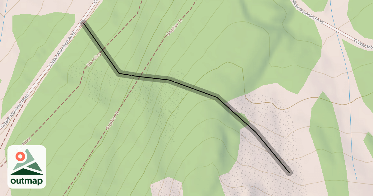 Map of Cache Glades