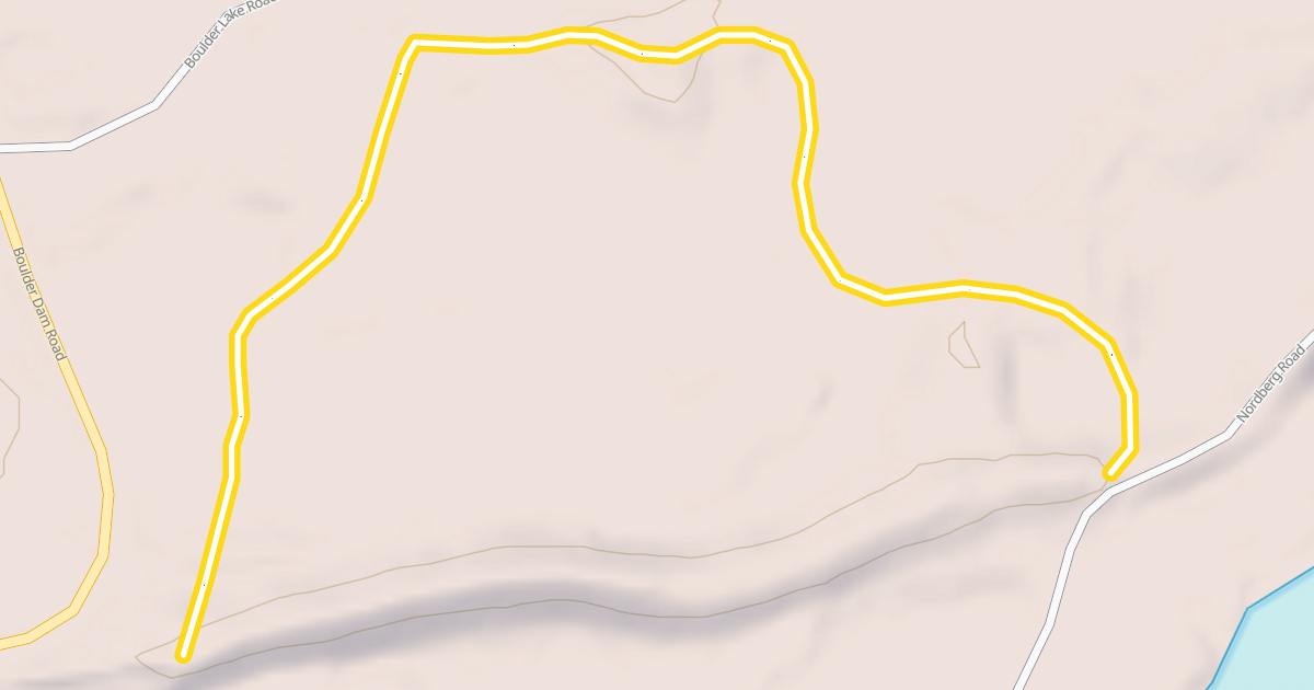 Map preview of Timber Cruiser Trail