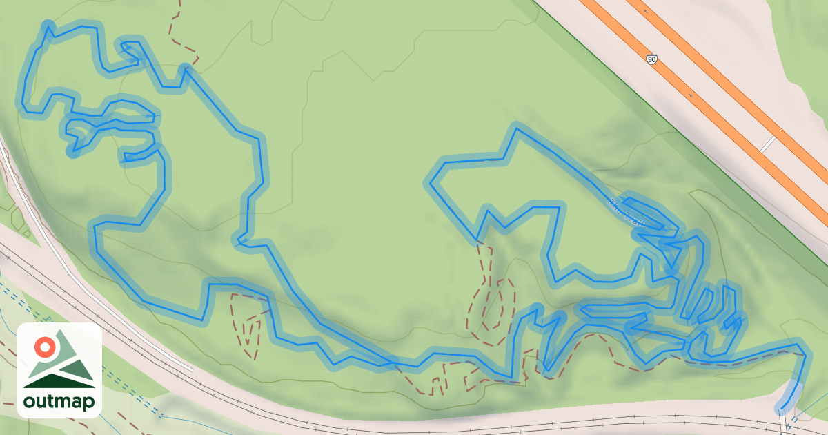 Map of The Trail