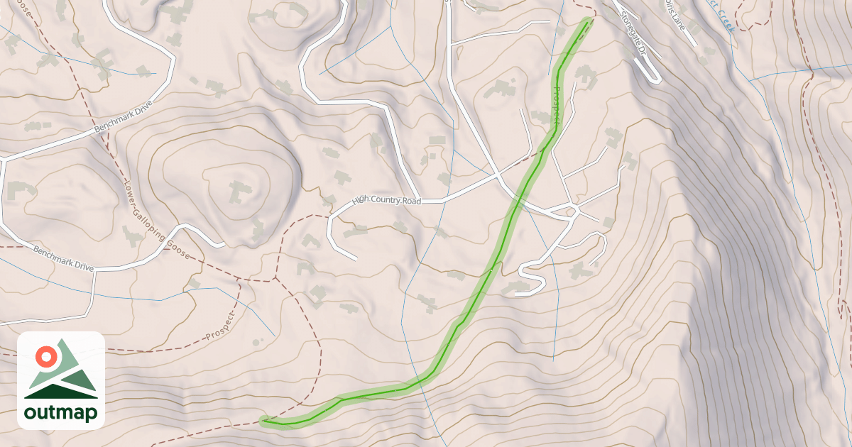 Map of Teddy's Way