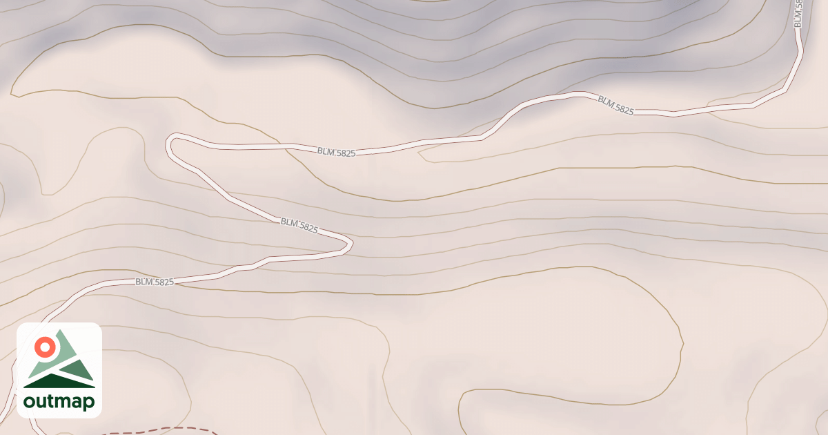 Map of BLM National GTLF Public Motorized Roads 047eb188-a053-4e7a-8208-13c041a2eda0