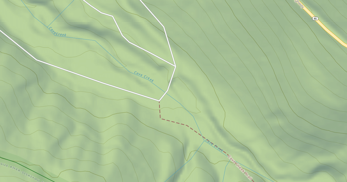 Map preview of CAVE CREEK HOOK