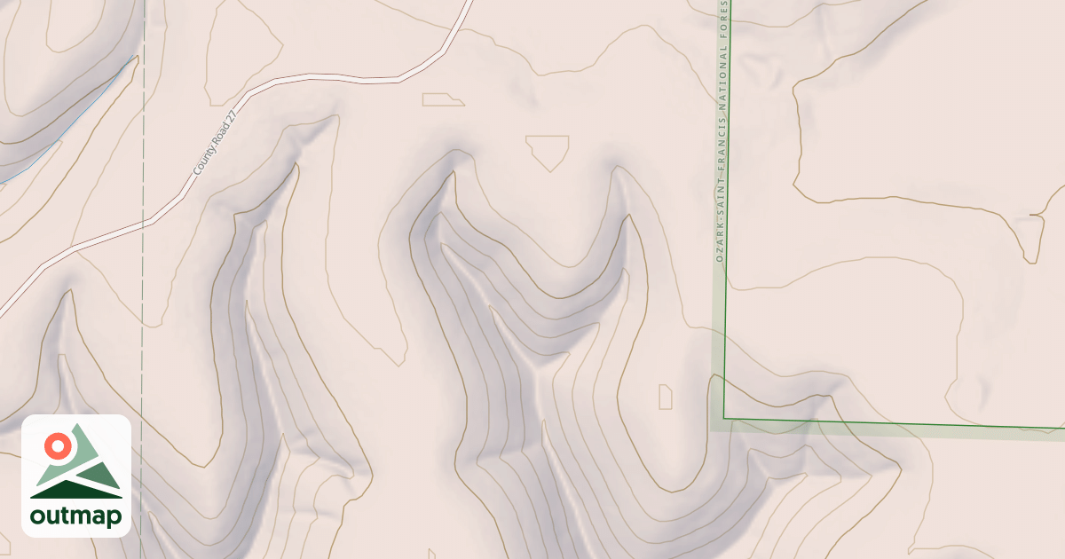 Map of USFS National Forest System Roads {6A1B7697-EFC6-4334-BA1B-226EDCBE5FE0}