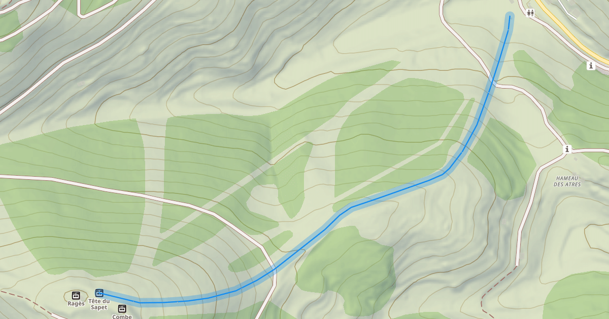 Map preview of Genêts