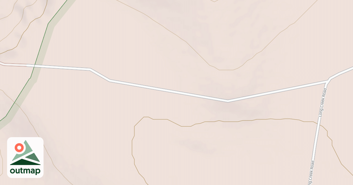 Map of LONG CREEK SPUR A