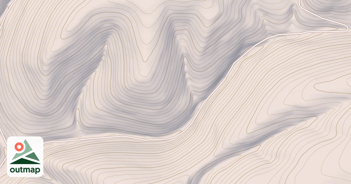 Map of E. Fk. Lion Creek