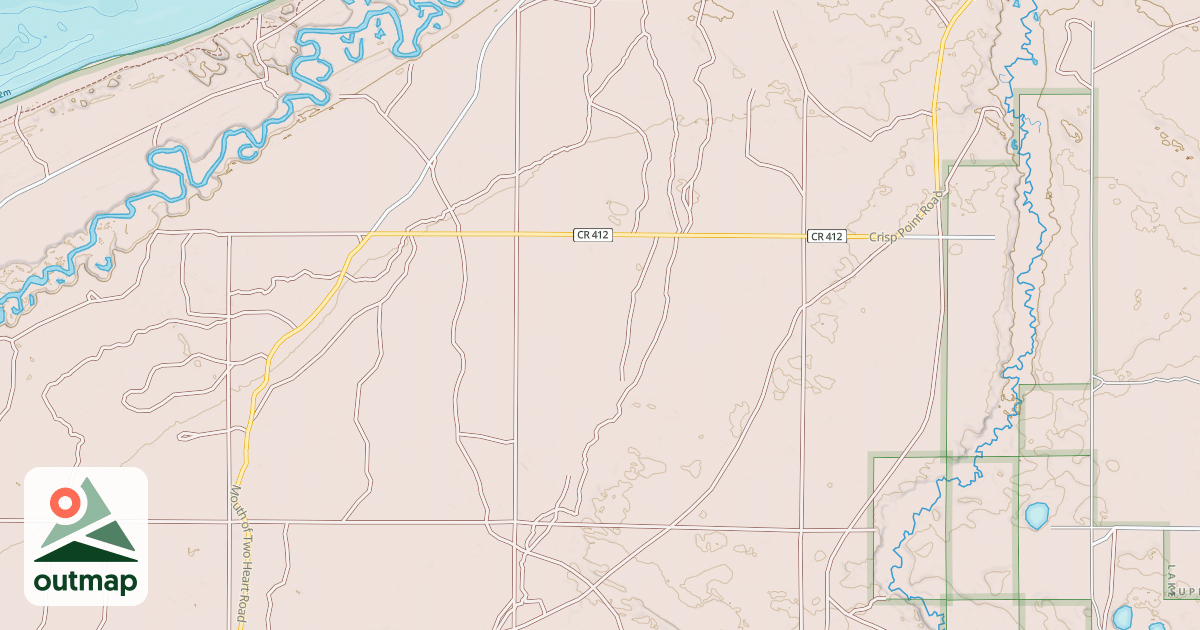Map of Two-heart Trail