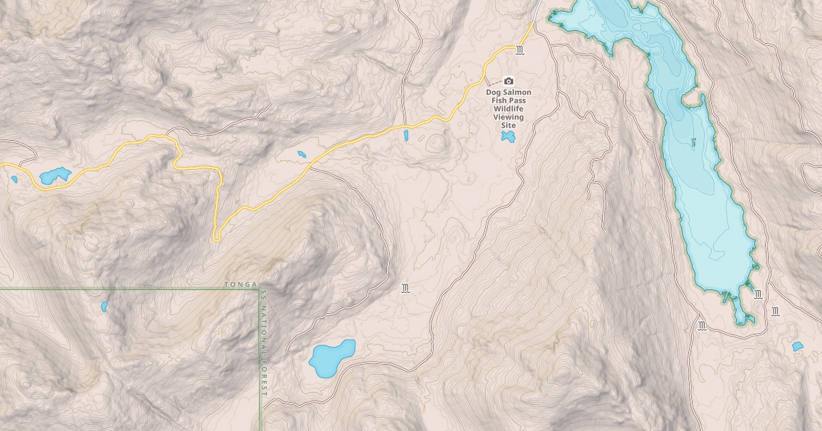 Map preview of DOG SALMON