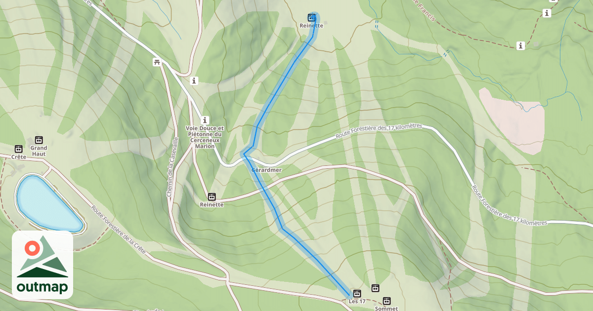 Map of Sanglier rouge