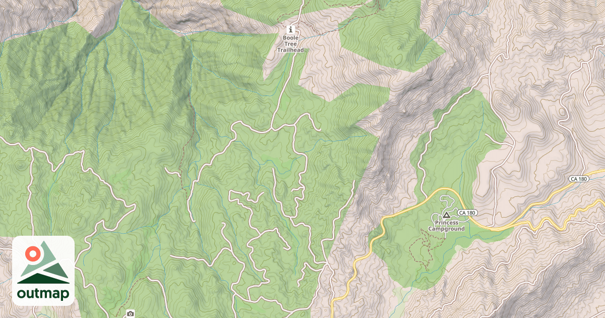 Map of CONVERSE MTN
