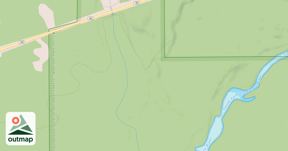 Map of FR 157