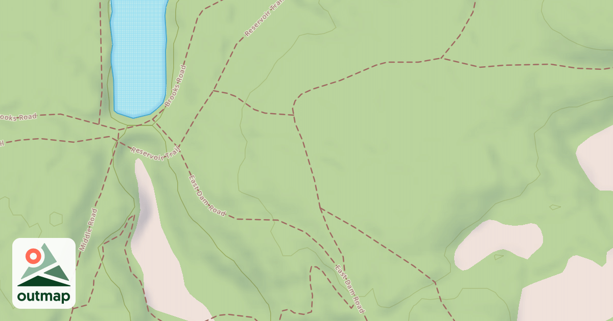 Map of Cross Fells Trail/Mountain Bike Loop