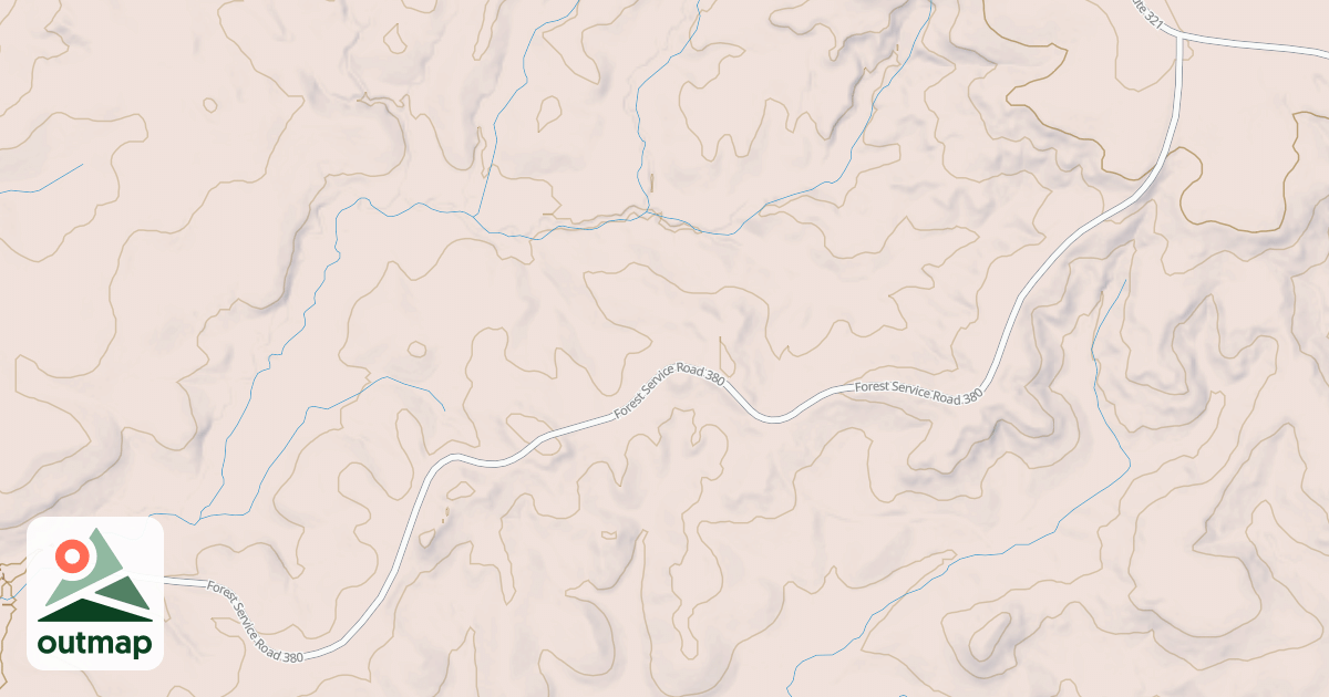 Map of MIDDLE BRANCH ROAD