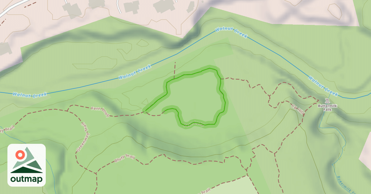 Map of Fern Loop