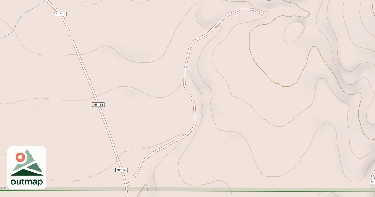 Map of USFS National Forest System Roads {00F885A1-647E-45F7-A6ED-3A4107F6AD1F}
