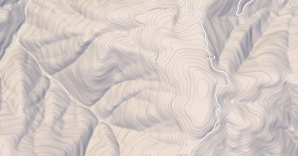 Map preview of CONVENTIONAL SPUR