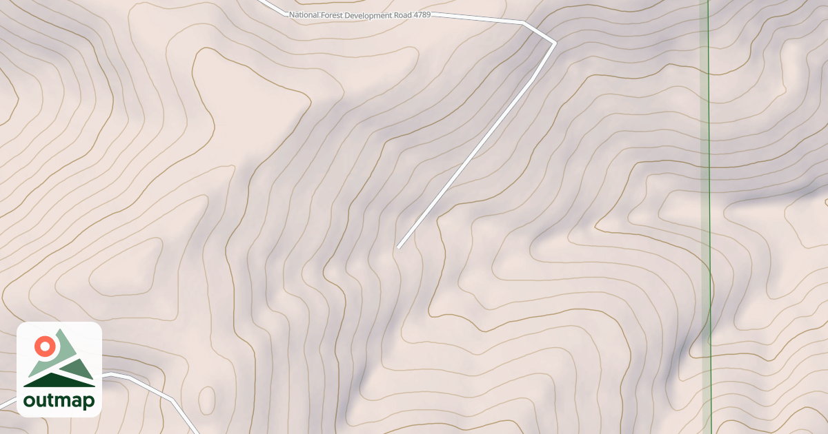Map of UPPER OLEVAN