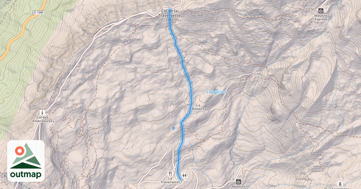 Map of Blaireau