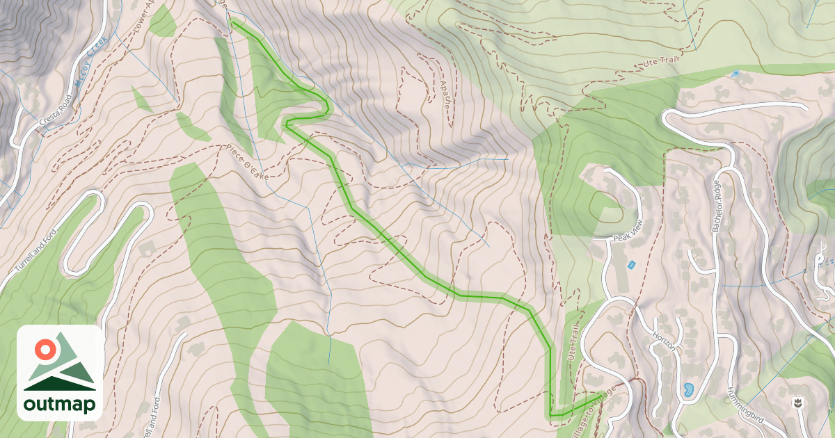 Map of Little Brave