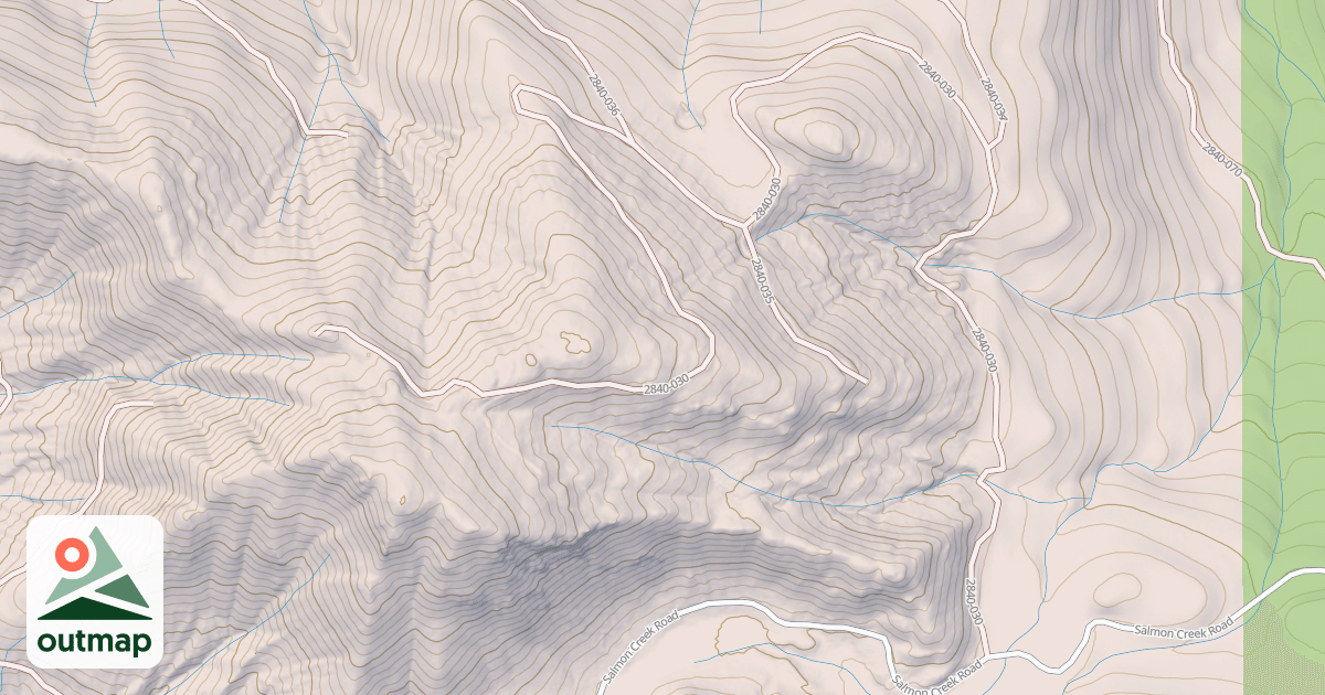 Map of USFS National Forest System Roads {F43D7F28-87D6-4EDC-835E-EF28D6C1DCEC}