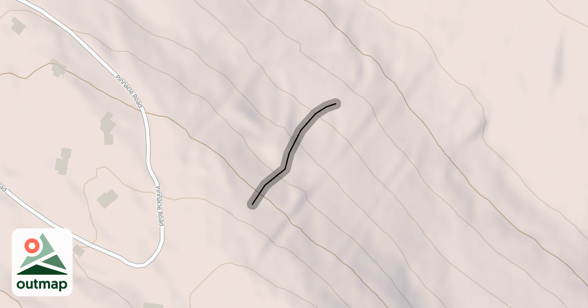 Map of John's Cliff