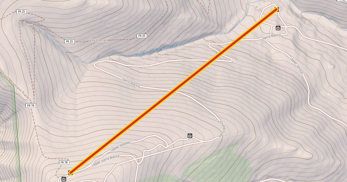 Map preview of Triple Chair #1
