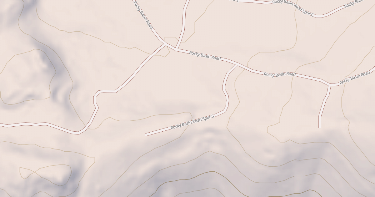 Map preview of ROCKY BASIN 5 SPUR