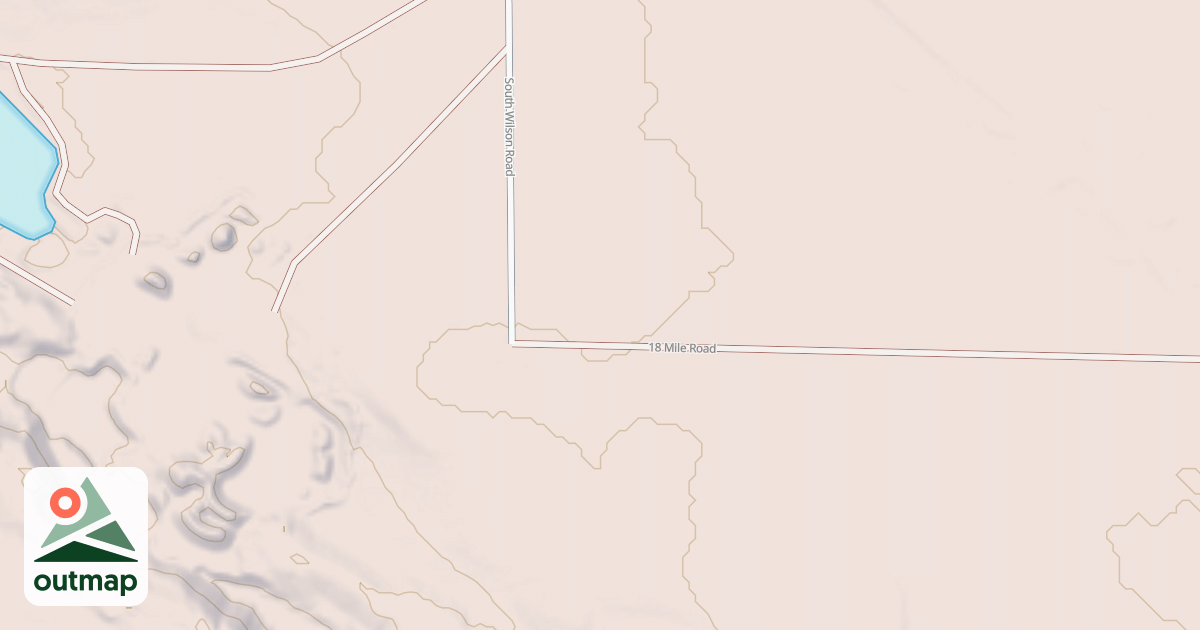 Map of Kinross Motorcycle Trail