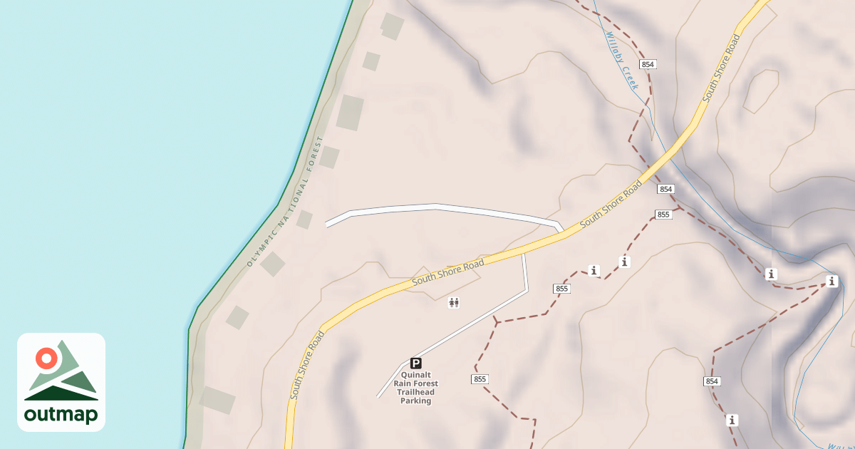 Map of RECREATION RESIDENCE