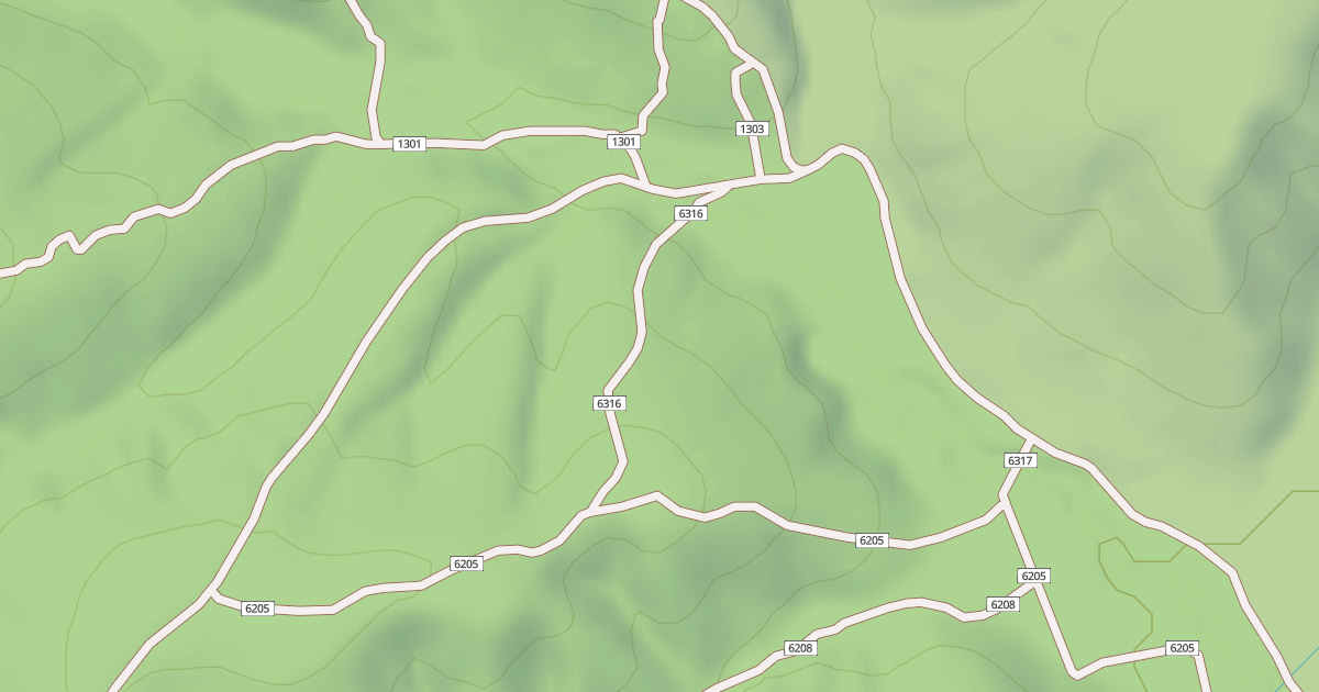 Map preview of USFS Motor Vehicle Use Map Trails 19033
