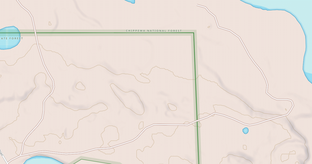 Map preview of DAVID LAKE ROAD SPUR A