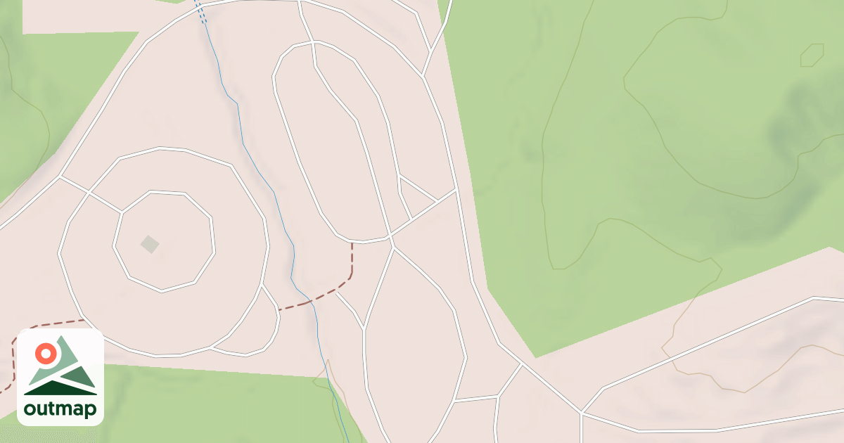 Map of H.F. AREA D ACCESS