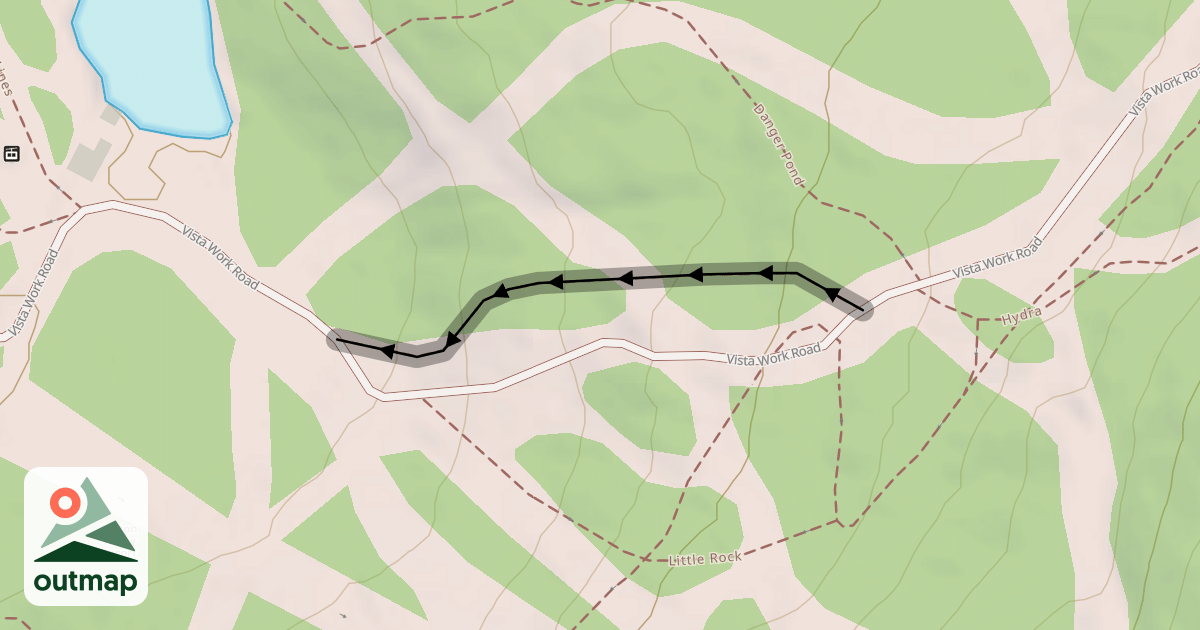 Map of Boulder Gap