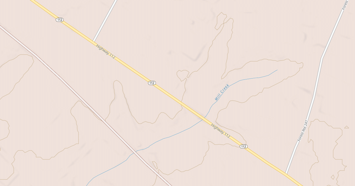 Map preview of Claiborne Boy Scout Trail