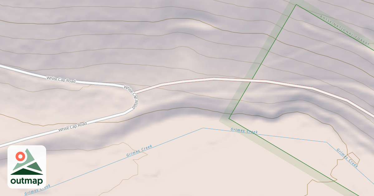 Map of COPPER CREEK