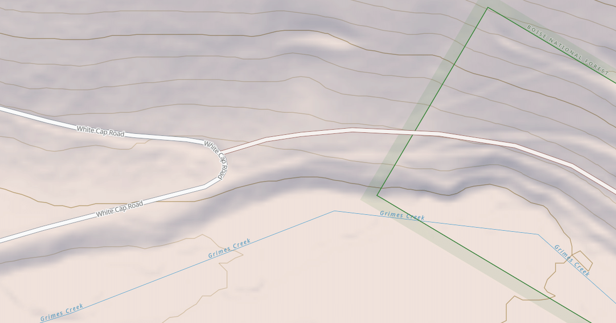 Map preview of COPPER CREEK