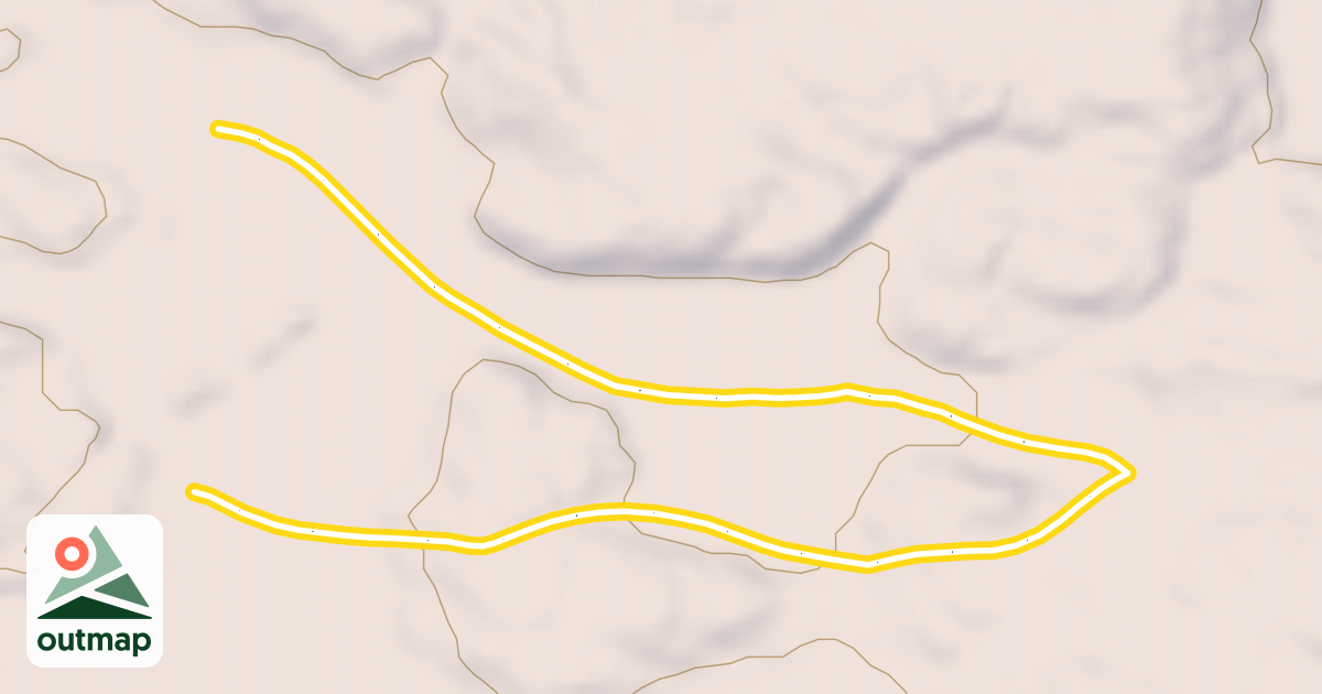 Map of Blue Trail