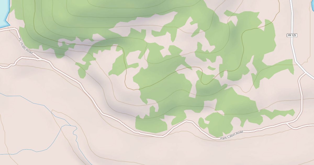 Map preview of PARK CABIN