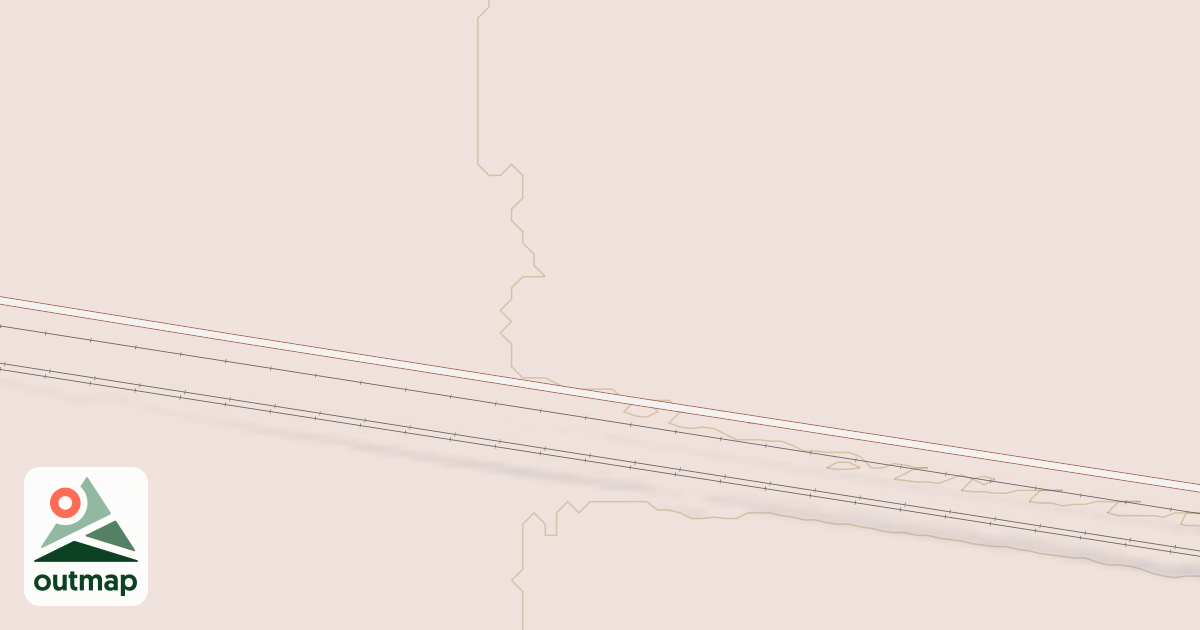 Map of Buffalo Run Snowmobile Trail