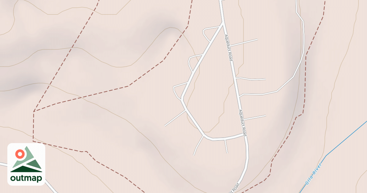 Map of BLM National GTLF Public Motorized Roads 41a21354-3cf2-4139-8369-dc09053ef733