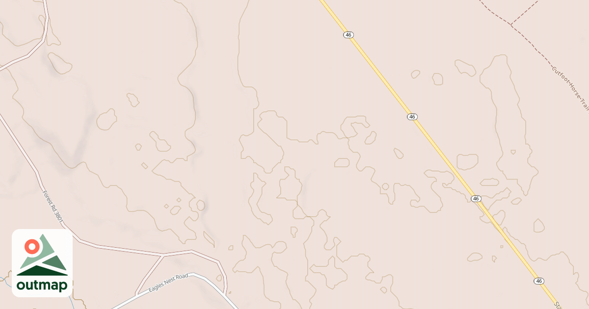 Map of EAGLE NEST SPUR B