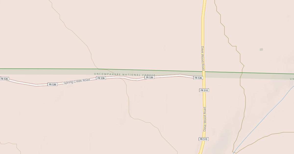 Map preview of SPRING CREEK