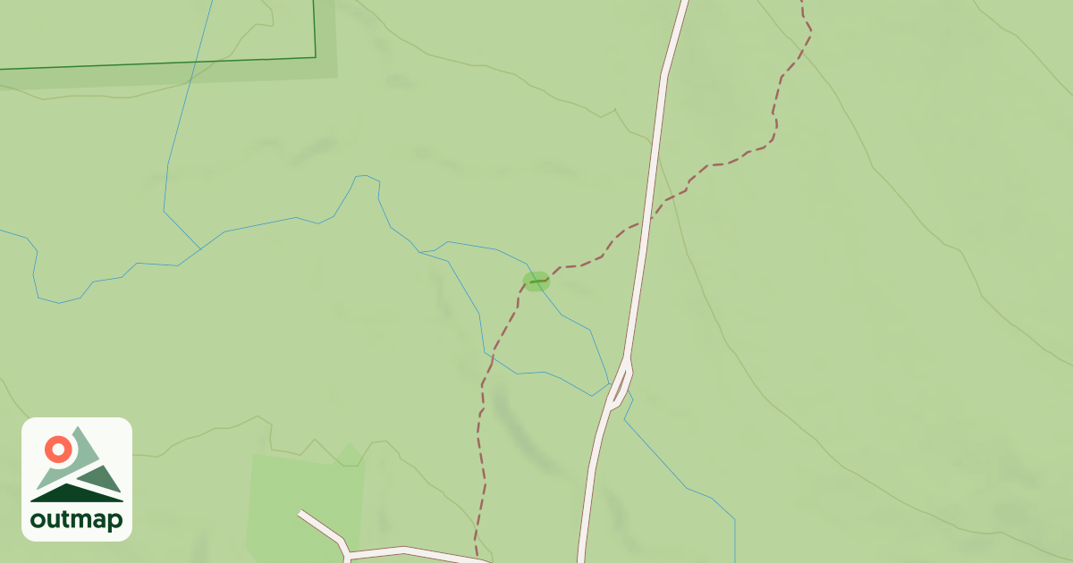 Map of Fred J. Cusimano Westside Overland Trail