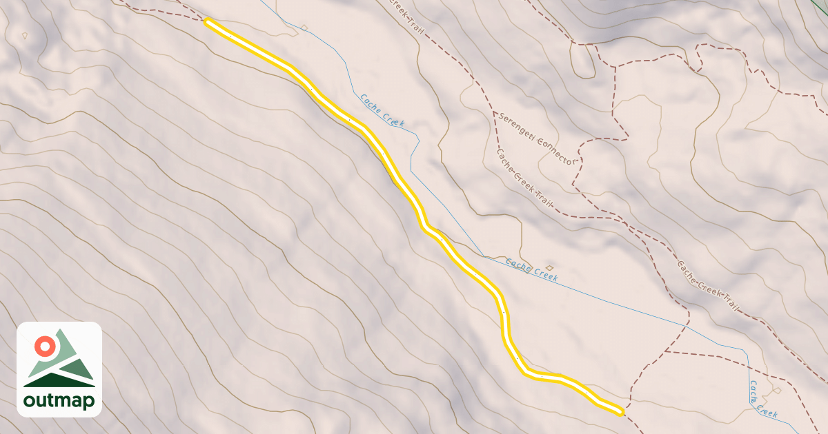 Map of Hagen Trail